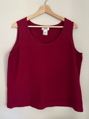 Talbots Petite Sleeveless Knit Tank Top